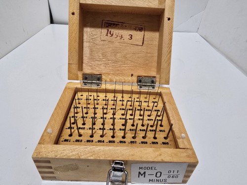 Model minus pin plug gage - m-0,