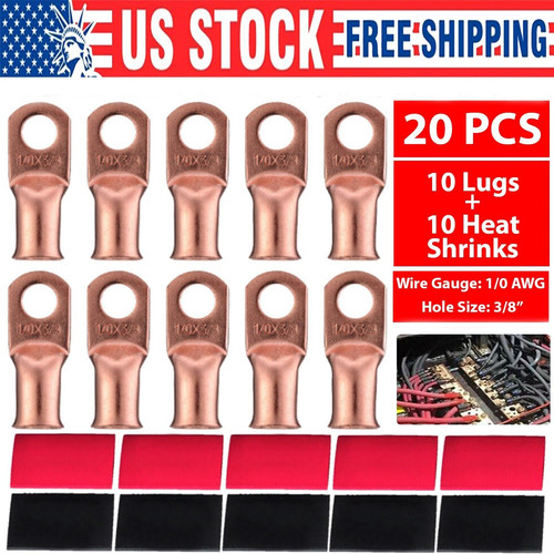 20pcs awg gauge copper - 1/0,